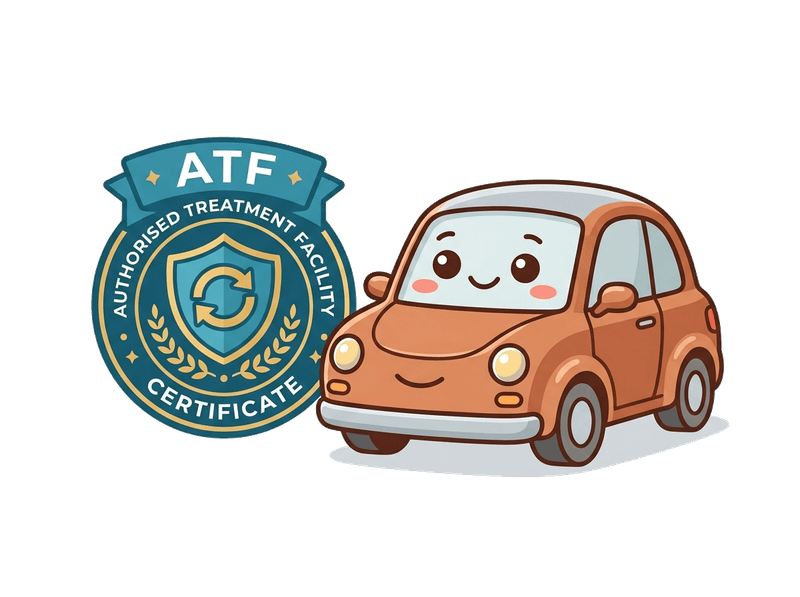 ATF Licensed vehicle processing